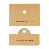 50pcs Tarjetas De Exhibición De Papel Y Bolsas Opp Para DIY Almacenamiento Clip De Pelo Regalo Joyería Accesorios Suministros Para Pequeñas Empresas - details 3