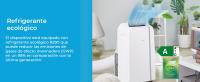 Midea Pingüino aire acondicionado portátil | 2300 frigorías / 9000 BTU | Climatizador portátil frío silencioso 2700 W | Enfriador bomba de frío | 3 velocidades con kit de ventana y control remoto - details 8