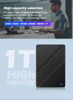 Fuente De Almacenamiento Externa Portátil HDD 1TB 500GB 250GB USB 3.0 Alta Velocidad Para Laptop PC MacBook PS4 PS5 - details 1