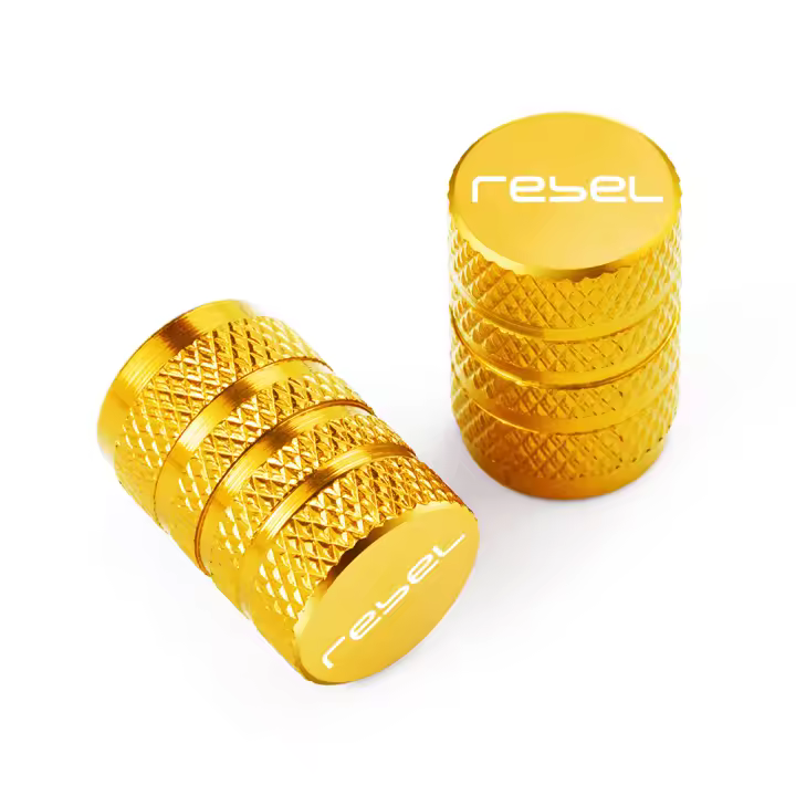 Cubiertas De Tapa De Puerto De Válvula De Neumático De Aluminio Para Honda Rebel 300 Rebel 500 CMX Accesorios De Motocicleta CNC - 1