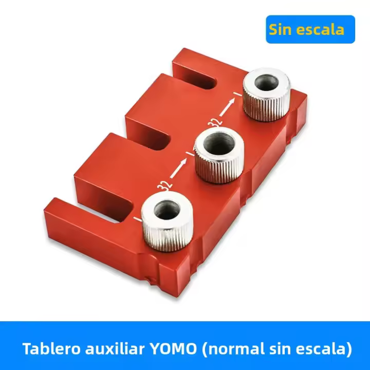Juego De Herramientas Para Carpintería YOMO 3 En 1 Guía De Perforación Con Extensión De 8mm 10mm 15mm Locator De Taladro Para Ensamblaje De Madera Kit De Herramientas Para Trabajos Manuales - 1