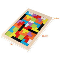 Juego De Rompecabezas De Madera Para Bebés Educativo Temprano Juguete De Lógica Y Pensamiento En Colores Macarón Para Niños Y Niñas - details 6