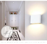 Lámpara De Pared Nórdica Aluminio IP65 Impermeable Para Interior Iluminación De Pasillo Escaleras Dormitorio Lámpara De Noche Moderna - details 5
