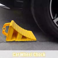 Bloque De Rueda Para Remolques De Coche Antideslizante Con Manijas Almohadilla De Parqueo Para Camiones Y Vehículos Bloque De Alineación De Ruedas - details 5
