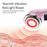 Equipo De Belleza Personal De Cuidado De La Piel Con Luz Y Pantalla Electrostímulo Calefacción EMS Corriente Micro Instrumental De Limpieza Facial Masajeador De Belleza - details 4