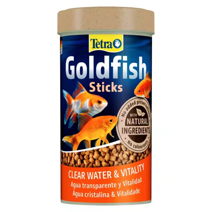 Tetra Goldfish Sticks 250ml Alimento Completo Carpinos Dorados Vitalidad - 1