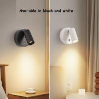 Lámpara De Pared LED Táctil Sin Cable Con Control Remoto Y Recarga USB Luz Magnética Para Dormitorio Cocina Y Comedor Estilo Moderno - details 4