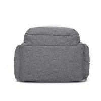 Mochila Casual Unisex USB Cargado Negro Sólido Polyester Bolsa De Viaje Para Hombre/Mujer Estudiante Chico/Chica - details 11