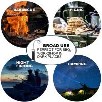 Lámpara De Pato Neón Ajustable Para Barbacoa Externa Magnética LED Resistente Al Calor Con 360 Grados De Iluminación - details 22