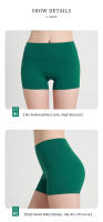 Shorts De Yoga Para Mujer Fitness Running Ciclismo Leggings Deportivas De Cintura Alta Transpirables Shorts De Verano Para Gimnasio - details 3