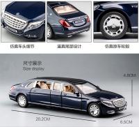 Modelo De Coche De Aleación 1:32 S650 Metal Longitudinal Juguete Para Niños Con Sonido Y Luz Vehículos Para Niños Regalos Para Niños De Edad Superior a 14 Años - details 2