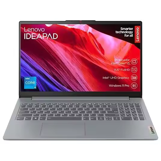 Portátil - Lenovo IdeaPad Slim 3 15IAH8, 15.6" FullHD, Intel® Core™ i5-12450H, 16GB RAM, 512GB SSD, UHD Graphics, Windows 11 Home - 1