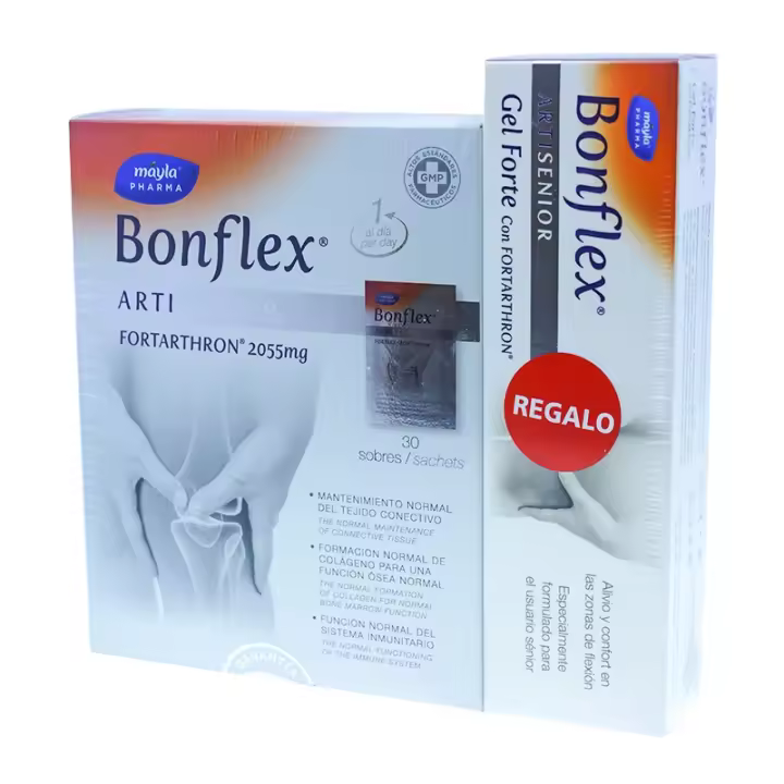 BONFLEX ARTISENIOR 30 SOBRES + GEL FORTE 60 ML - 1
