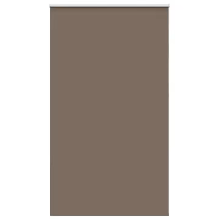 Estor Enrollable Opaco Color Café 120x210cm Tela Ancho 116,6cm - 1