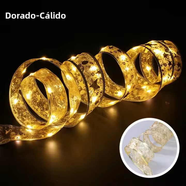 Luces De Encaje LED Para Decoración De Habitaciones Salones Jardines Bodas Fiesta Navidad Árbol De Enchufe 2025 Nuevo Año - 1