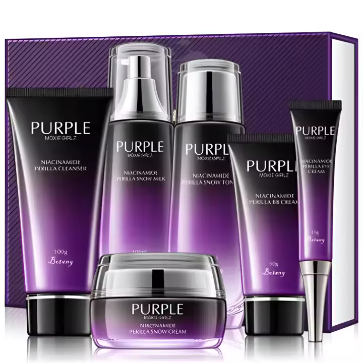 NVAL Kit Premium de 6 productos con Niacinamida - Tratamiento de cosmetica facial para todo tipo de pieles. Fórmulas de Nicotinamida cargadas de ingredientes activos para congelar el paso del tiempo - 1