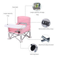 Silla De Comedor Plegable Multifuncional Para Bebés Infantil Asiento Aumentador Portátil Accesorios Para Bebés Material Plástico Unisex - details 6