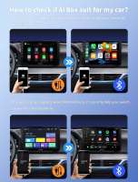 Adaptador De Cable Inalámbrico 2 En 1 Para Coche Wireless CarPlay Android Auto Soporte Spotify Netflix Para Mazda Toyota Mercedes Peugeot Volvo - details 3