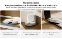 XIAOMI H40 Robot Vacuum Cleaner with Self-Empty Station, 10000Pa Suction, LDS Laser Navigation, Voice Control/App - details 4