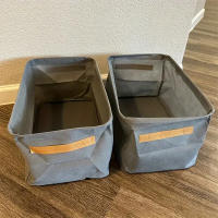 Cesta De Almacenamiento Plegable De Tela Para Ropa Y Juguetes Organizador De Armario Para El Hogar Y La Oficina Eco-amigable - details 2