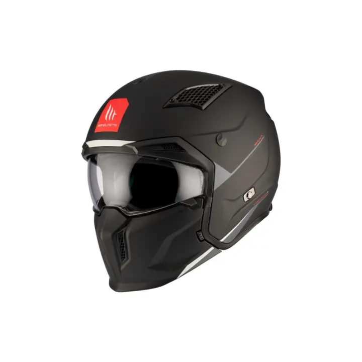 Casco Moto Casco Mt Streetfighter Sv S Solid   Ce U   - 1
