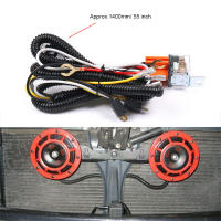 Bocina Eléctrica Compacta Y Súper Fuerte Hella 12V 115DB Con Kit De Engranaje Y Relé Para Motocicleta Y Coche Multi-tono Y Claxon - details 5