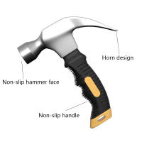 Martillo De Grapa Mini Para Carpintería Y Uso Doméstico Herramienta Multifuncional Portátil Para Escape De Vidrio De Coche - details 0