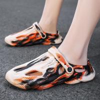 Zapatillas De Hombre Camuflaje Plataforma Exterior Verano Clogs Zapatos Mujer Playa Sandalias Hombre Suaves EVA Interior Casa Slides Amor Flip Flops - details 26