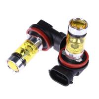 2 x Alta Luces LED 100W H8 H11 Amarillo Luz de Niebla 2828 20led lámpara faro - details 0