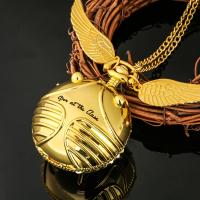 Reloj De Bolsillo Cuarzo Grande Y Pequeño Golden Snitch Con Colgante De Ángel Y Patrón De Cuarzo Para Hombres Y Mujeres Moda Casual Sin Etiquetas - details 7