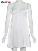 Vestido Y2K Sin Mangas De Mujer Con Espalda Descubierta Y Cuello En V En Malla De Seda Patchwork Elegante Para Fiesta De Cumpleaños Y Promesa Estilo Bodycon Suelto - details 3