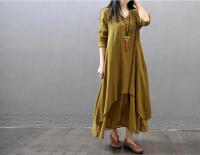 Vestido Blanco De Moda De Verano Para Mujer Tejido Suave Manga Larga Suéter Elegante Con Bolsillo Estilo Casual Longitud Hasta La Rodilla - details 6