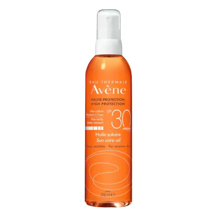 Avene Solar Aceite SPF30 200ml para Piel Sensible del Cuerpo - 1