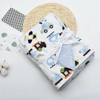 Manta Bebé Doble Capa De Super Suavidad En Poliéster Para Niños Y Niñas Recién Nacidos Envoltura De Envolvente Para Dormir Todo El Año - details 20