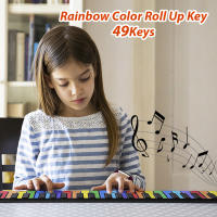 Piano Digital Portátil De 49 Teclas Plegable Con Batería Recargable Para Niños Y Adultos Instrumento Musical Para Principiantes - details 2