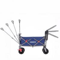 AREBOS Carro de Mano Plegable con Pértiga Telescópica Carga 100 Kg - Ideal para Acampadas y Excursiones - details 13