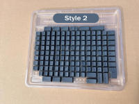 Keebox Shenpo Black on Black BOB Keycaps Perforados De PBT Profil Cherry Para Teclado Mecánico Con Impresión DYE SUB - details 1