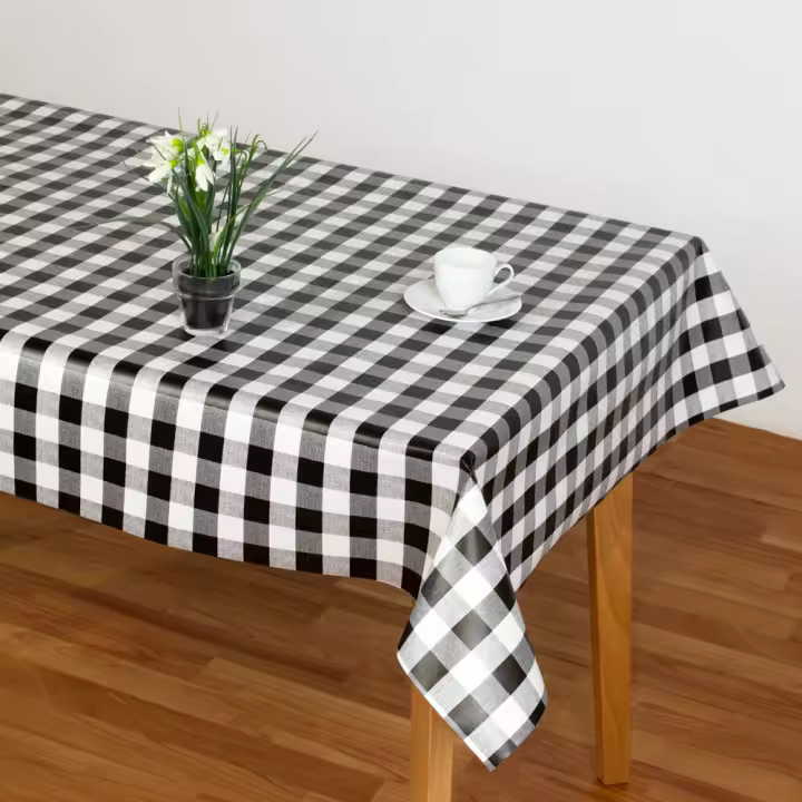 Mantel Hulehule Tex - Huletec Pic-Nic Negro de Alta Calidad Facil Limpieza Para Mesas Redonda Cuadrada o Rectangular - 1