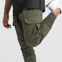 Nuevos Pantalones De Correr Para Hombre Fitness Streetwear Outdoor Quick-Drying Elasticidad Moda Pantalones De Sudoración - details 17