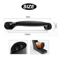 UDS. Tiradores Negros para Puertas de muebles, muebles de Cocina, harrajes para armarios, Pomos y Tiradores para cajas de tocador, accesorios para muebles de baño - details 0