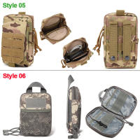Bolsa Táctica Multifuncional Para Exteriores Con Sistema Molle Bolsa De Cinturón Para Móvil Accesorios De Caza Material De Nylon - details 2