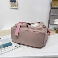 Mochila De Nylon Impermeable Para Mujer Con Múltiples Bolsillos Kawaii Para Estudiantes Con Capacidad Para Laptop Y Libros - details 27