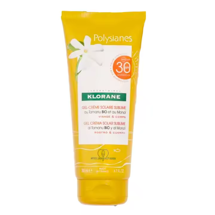 Klorane Polysianes Gel Crema Solar SPF30 200ml - 1