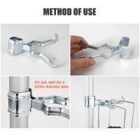 Soporte De Lámpara Para Tienda De Campaña De Hierro Metálico Multifuncional Gancho Colgante Accesorios De Camping Para Tienda - details 8