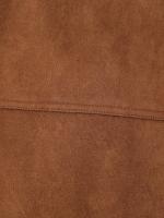 Chaqueta Casual Para Mujer ZBZA Marrón Vintage Con Pochetes Y Cuello En V Simple Breasted De Manga Larga Outerwear Slim Para Primavera Y Otoño - details 18