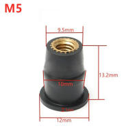 10PCS Juntas De Goma Para Tornillos Y Tornillos De Pantalla De Motocicleta Universal Accesorios De Motocicleta De Latón Y Goma - details 1