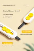 Cuchillo Multifuncional Plegable Mini Con Ajuste Magnético Cuchillo Para Desempaquetar Y Manualidades Cuchillo Para Regalo Con Mango Retráctil - details 8