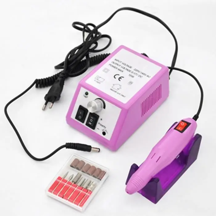 Taladro de uñas eléctrico profesional para manicura y pedicura. - 1