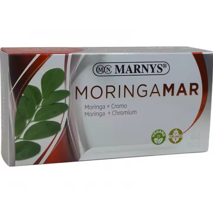 MORINGAMAR (Moringa + Cromo) 60 cápsulas de Marnys - 1