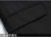 Traje De Novio Para Hombre Elegante Y Profesional Con Pantalones Color Sólido Moda Casual Talla Slim M-6XL Incluye Chaqueta Y Pantalones - details 21